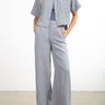 Pharaoh Hepburn Linen Pant in Slate - Estilo Boutique