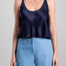 Pharaoh Maggie Tank in Vintage Satin in Night