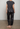 Pharaoh Torrance Pant in Faux Leather in Black