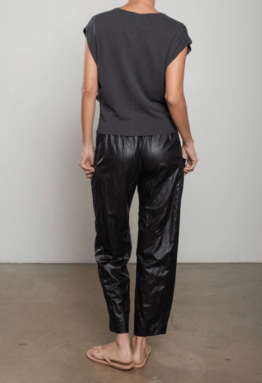 Pharaoh Torrance Pant in Faux Leather in Black