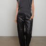 Pharaoh Torrance Pant in Faux Leather in Black