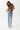 Pistola Aleks Mid Rise Straight Long Jean in Aegan