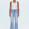 Pistola Ally High Rise Vintage Ankle Boot Jean in High Tide
