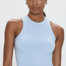 Pistola Blake Sleeveless Crew Neck Thong Bodysuit - Estilo Boutique