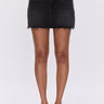 Pistola Daisy Low Slung Mini Skirt in Caviar