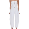 Pistola Daphne Arched Leg Jumpsuit in Vivid White - Estilo Boutique