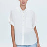 Pistola Donnie Button Up in Le Blanc - Estilo Boutique