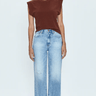 Pistola Grayson High Rise Baggy Denim in Escapade Distressed - Estilo Boutique