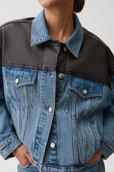 Pistola Harley Trucker Jacket in Metropolis