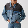 Pistola Harley Trucker Jacket in Metropolis