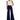 Pistola Izzy Mid Rise Wide Leg Jeans in Tristesse