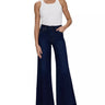 Pistola Izzy Mid Rise Wide Leg Jeans in Tristesse