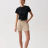 Pistola Kennedy Mid Rise Short in Honey