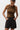 Pistola Kimora High Rise Linen Short in Bristol Black