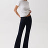 Pistola Kinsley Mid Rise Ultra Flare in Night Flight