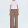 Pistola Kyra High Rise Bowed Wide Leg in Tannin