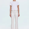 Pistola Lennon Crop Boot Jean in Ivory Luster