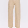 Pistola Lexi Mid Rise Bowed Straight Jeans in Sand Dollar