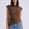 Pistola Nya Draped Tee in Java