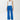 Pistola Penny Crop High Rise Wide Leg Jean in Ciel
