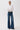 Pistola Vivian Mid Rise Wide Leg in Blue Depths