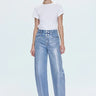 Pistola Wes High Rise Barrel Jean in Spellbound