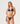 PQ Swim Mila Triangle Top in Navy