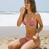 PQ Swim Triangle Top in Sunkissed