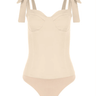 Prime of Lime Victoria Bodysuit in Oat