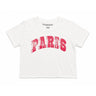 Prince Peter Paris Love Crop Tee in White