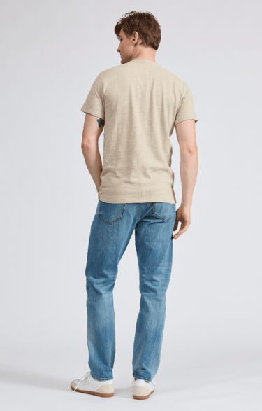 Rag & Bone Classic Frame Henley in Taupe