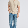 Rag & Bone Classic Frame Henley in Taupe