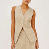 Rail Mylah Vest in Almond