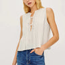 Rails Aja Tank in Ivory Linen
