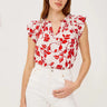Rails Allea Top in Red Jasmine