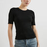 Rails Ari Knit Tee in Black - Estilo Boutique