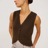 Rails Calypso Vest in Espresso