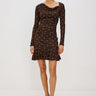 Rails Celano Dress in Cocoa Polka Dots