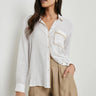 Rails Charli Shirt in White Blanket Stitch - Estilo Boutique