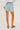 Rails Foster Short in Bleached Indigo Blanket Stitch