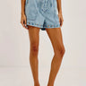 Rails Foster Shorts in Faded Indigo Floral Embroidery