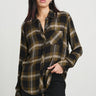 Rails Hunter Shirt in Black Carmel - Estilo Boutique