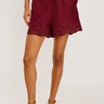 Rails Jennifer Short in Berry Hibiscus Embroidery
