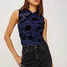Rails Lauris Top in Navy Tossed Rose