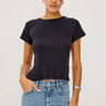 Rails Mickey Top in Black