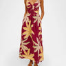 Rails Palm Dress in Red Palma