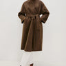 Rails Roland Coat in Heather Umber