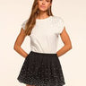 Ramy Brook Amelia Embellished Tee in White