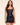 Ramy Brook Andrea Beaded Mini Dress in Navy