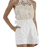 Ramy Brook Aubree Romper in Ivory